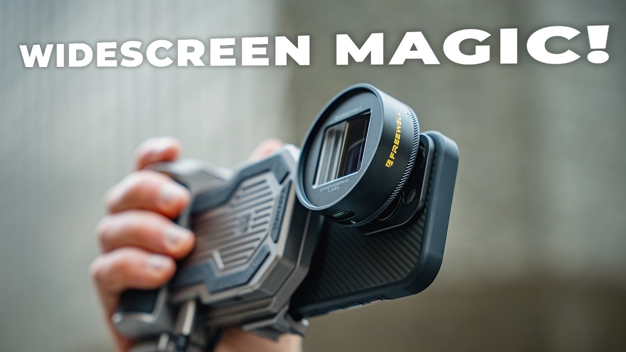 Freewell Anamorfický Gold Streak 1.55x objektiv závit 17 mm