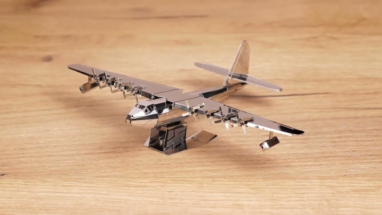 Ocelová stavebnice letadlo Spruce Goose