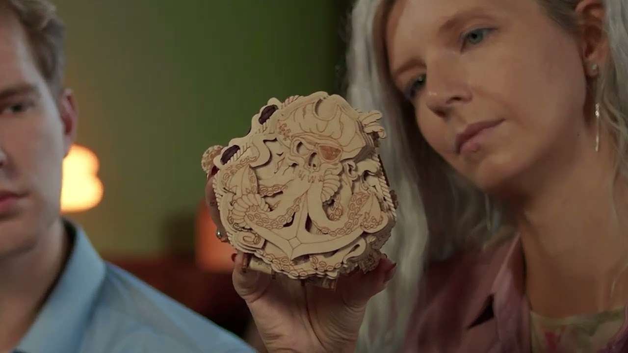 EscapeWelt 3D dřevěný hlavolam "Blackbeard's Compass"