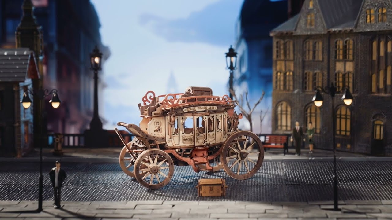 RoboTime 3D skládačka hrací skříňky Dostavník