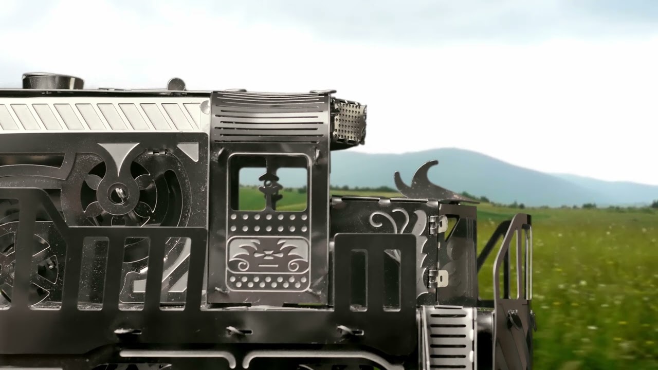 Ocelová stavebnice Heavy Loco