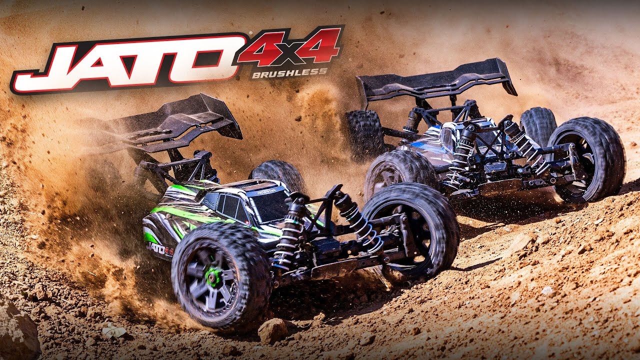 RC auto Traxxas Jato 1:8 4WD BL-2S RTR, zelená