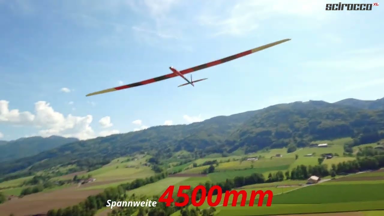 RC letadlo Scirocco XL 4.5m ARF