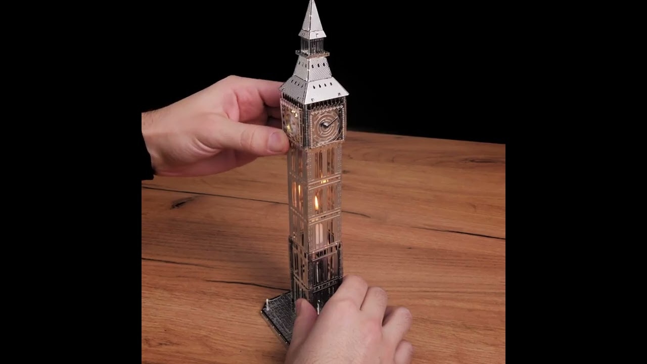 Ocelová stavebnice The Great Bell