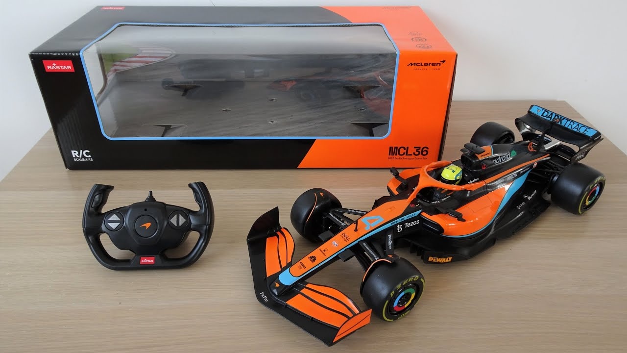 RC auto Formule 1 McLaren 1:12, oranžová