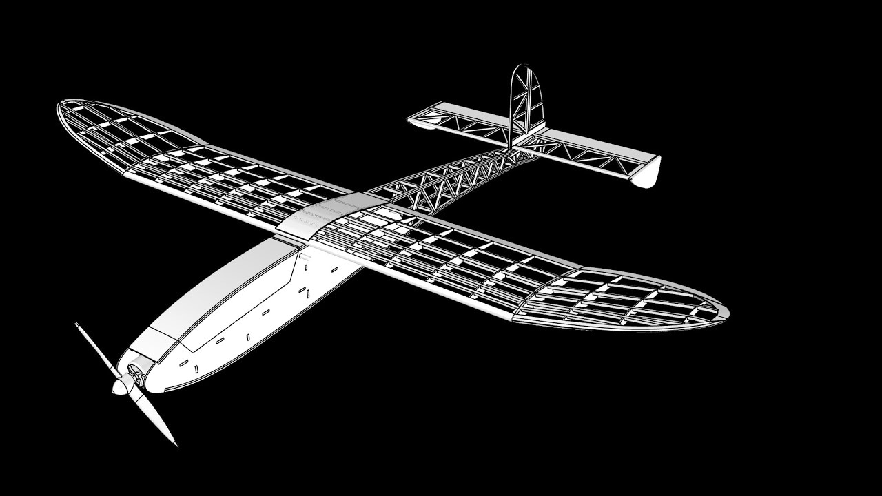 Letadlo Banana 900 RC elektro