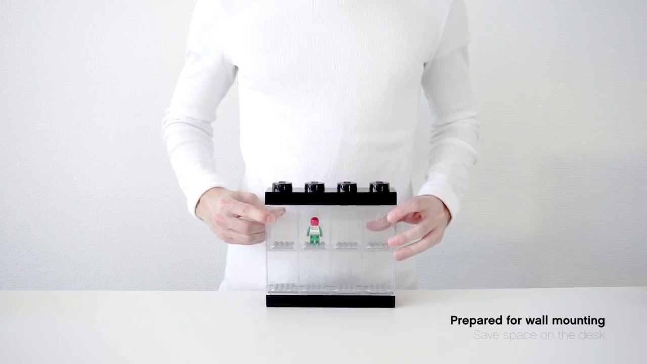 LEGO sběratelská skříňka velká - modrá