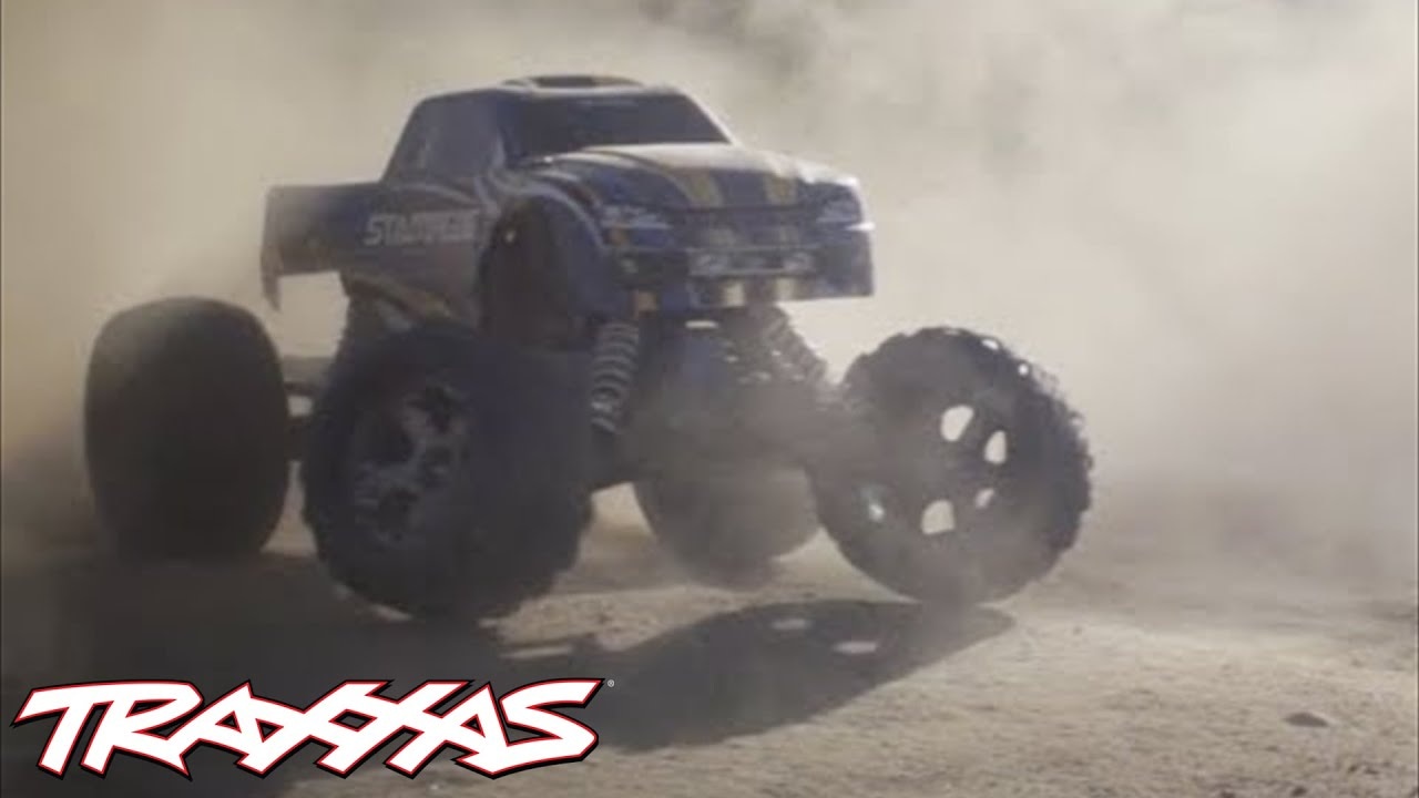 RC auto Traxxas Stampede 1:10 VXL TQi, Rock'n Roll