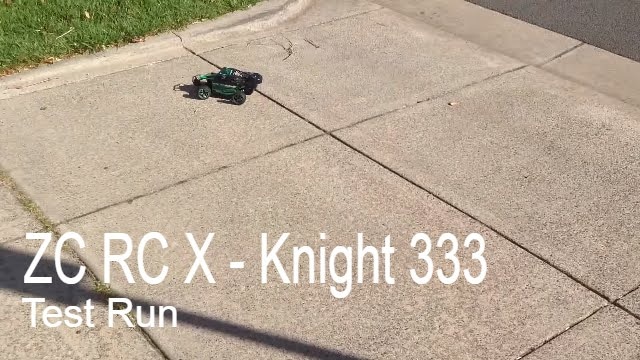 RC auto X-Knight Truggy Fierce, oranžová