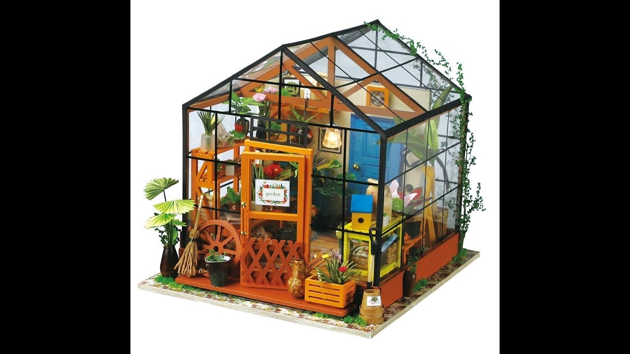 RoboTime miniatura domečku Skleník