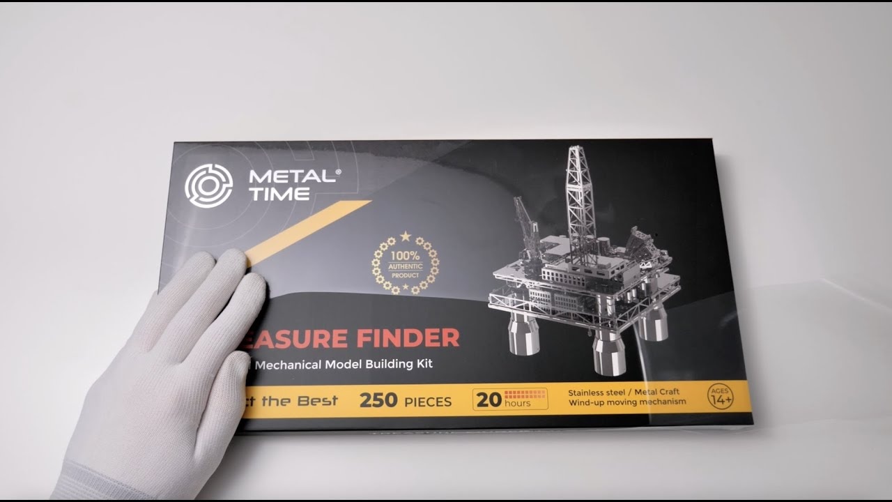 Ocelová stavebnice Treasure Finder