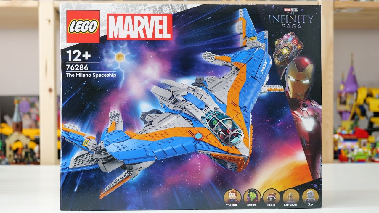 LEGO Marvel - Strážci Galaxie: Vesmírná loď Milano