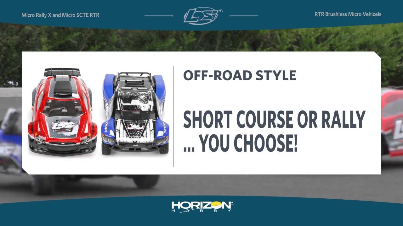 RC auto Losi Micro Rally-X 1:24, žlutá