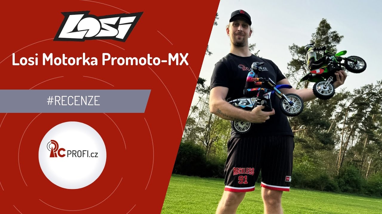 Losi Promoto-MX Motorcycle 1:4 RTR, Pro Circuit