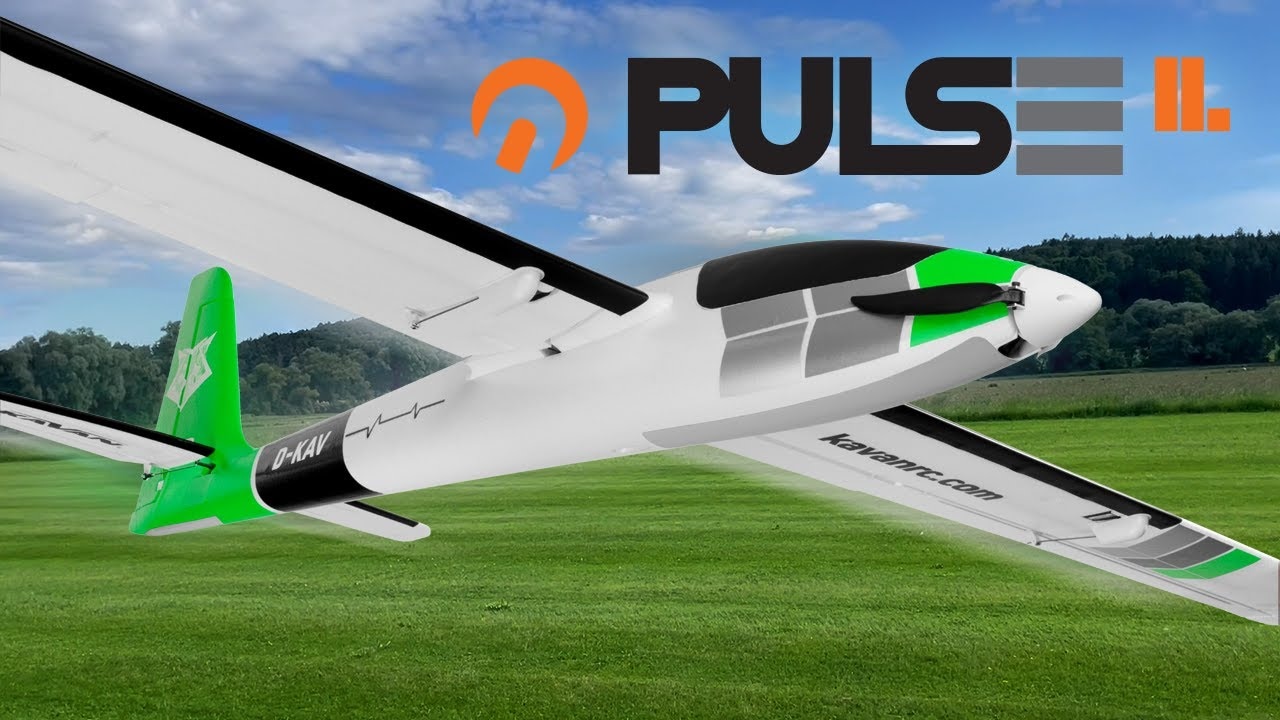 RC letadlo KAVAN Pulse 2200 V2 ARF, oranžová