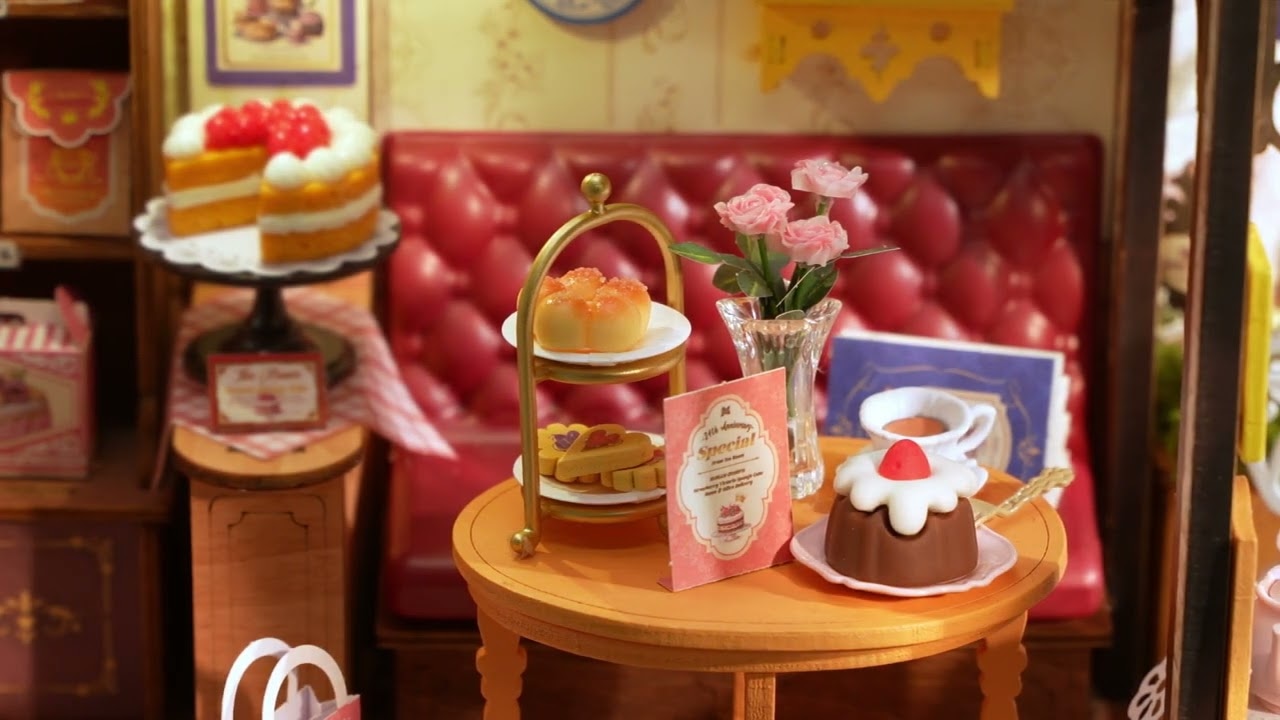 RoboTime Miniatura domečku Čajovna pro chvíle pohody