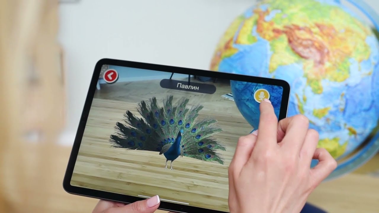 Alayskys glóbus 25cm ZOO pro nejmenší s podsvětlením