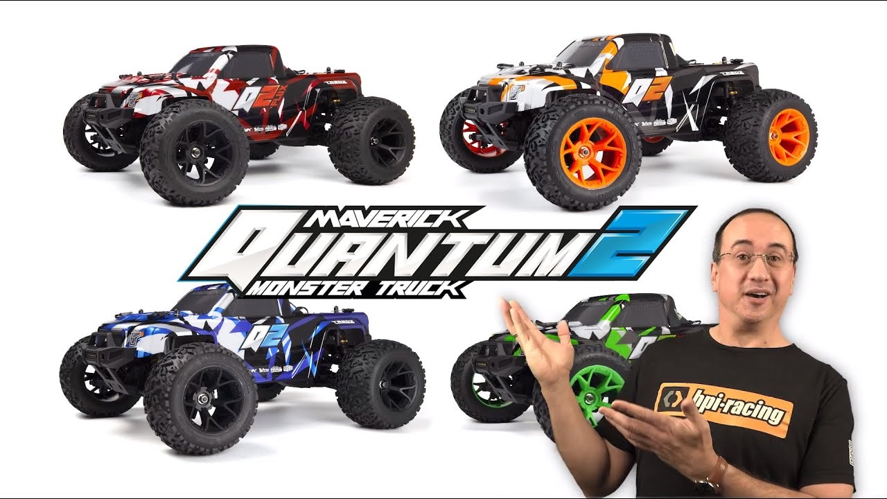 RC auto Quantum2 XT 1/10th Stadium Truck, modrá