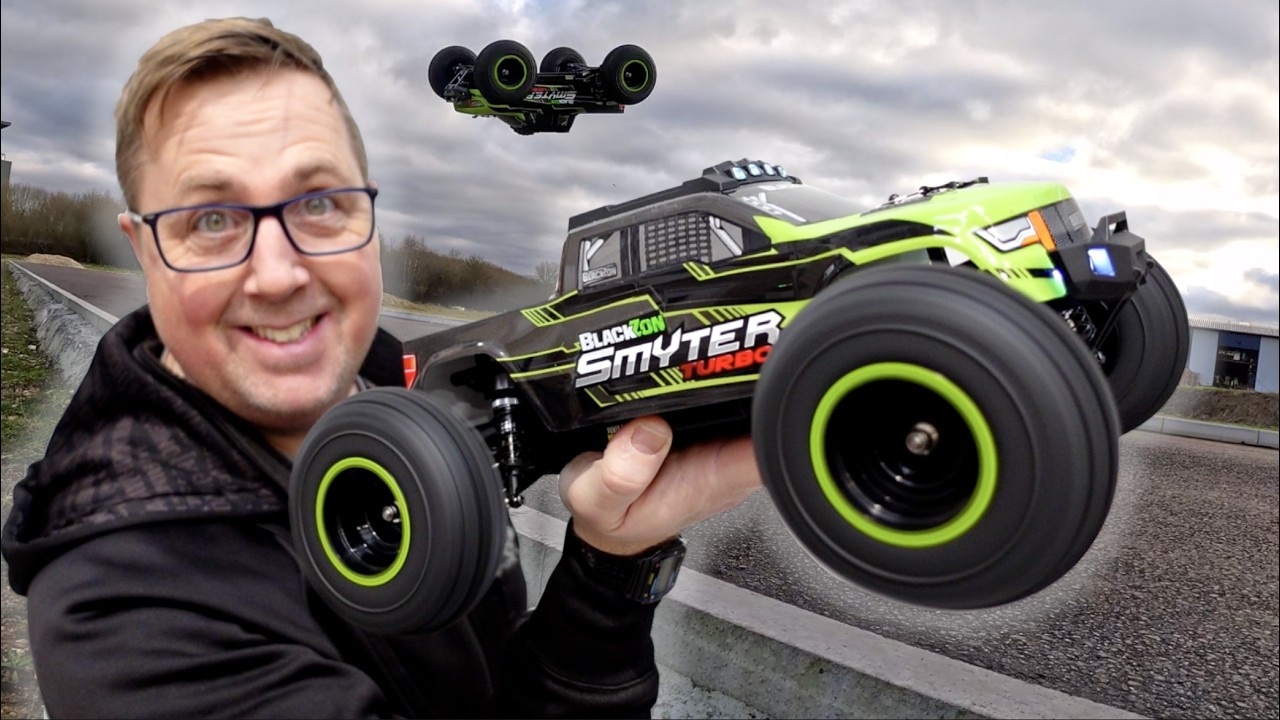 RC auto Smyter MT Turbo 1/12 4WD 3S Brushless, žlutá