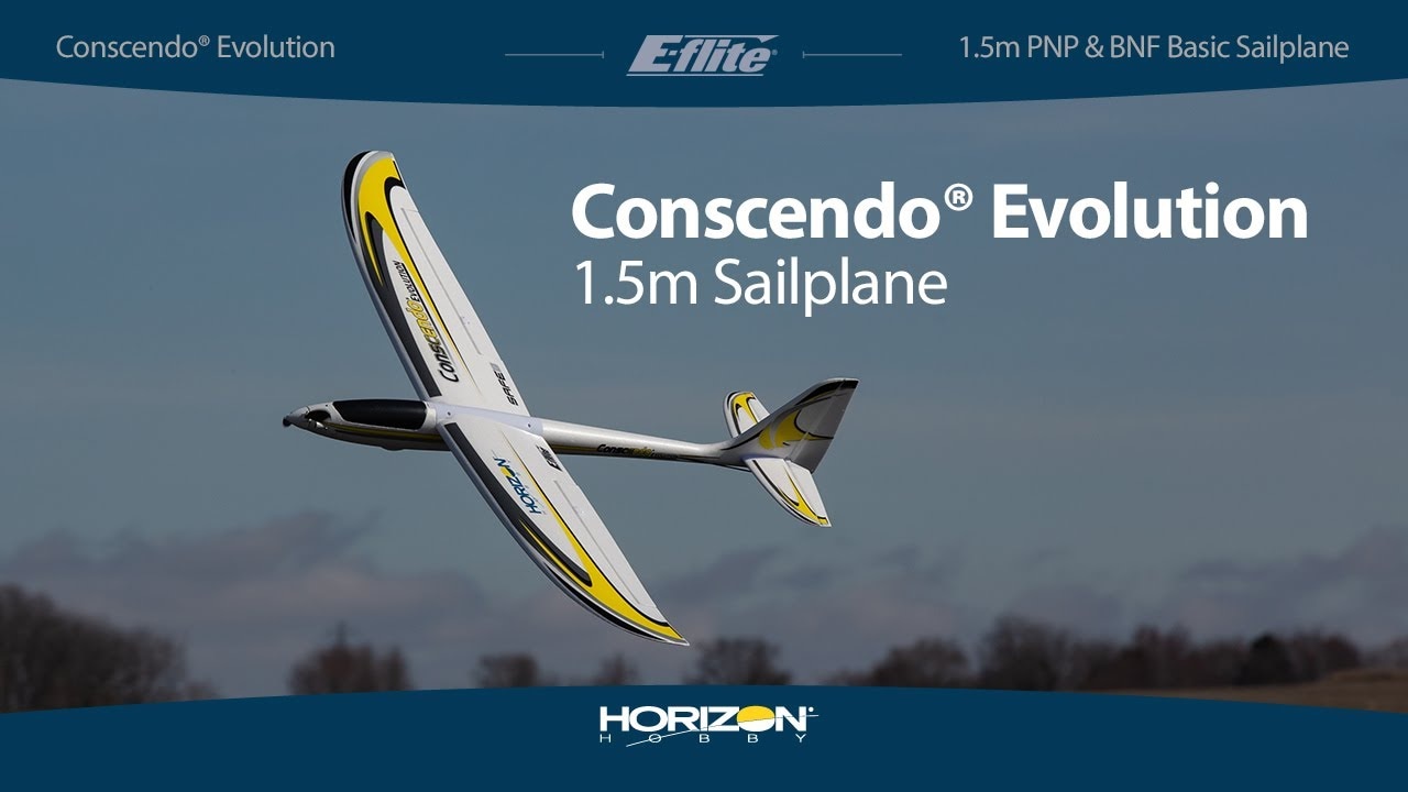 RC letadlo E-flite Conscendo Evolution 1.5m SAFE Select BNF Basic