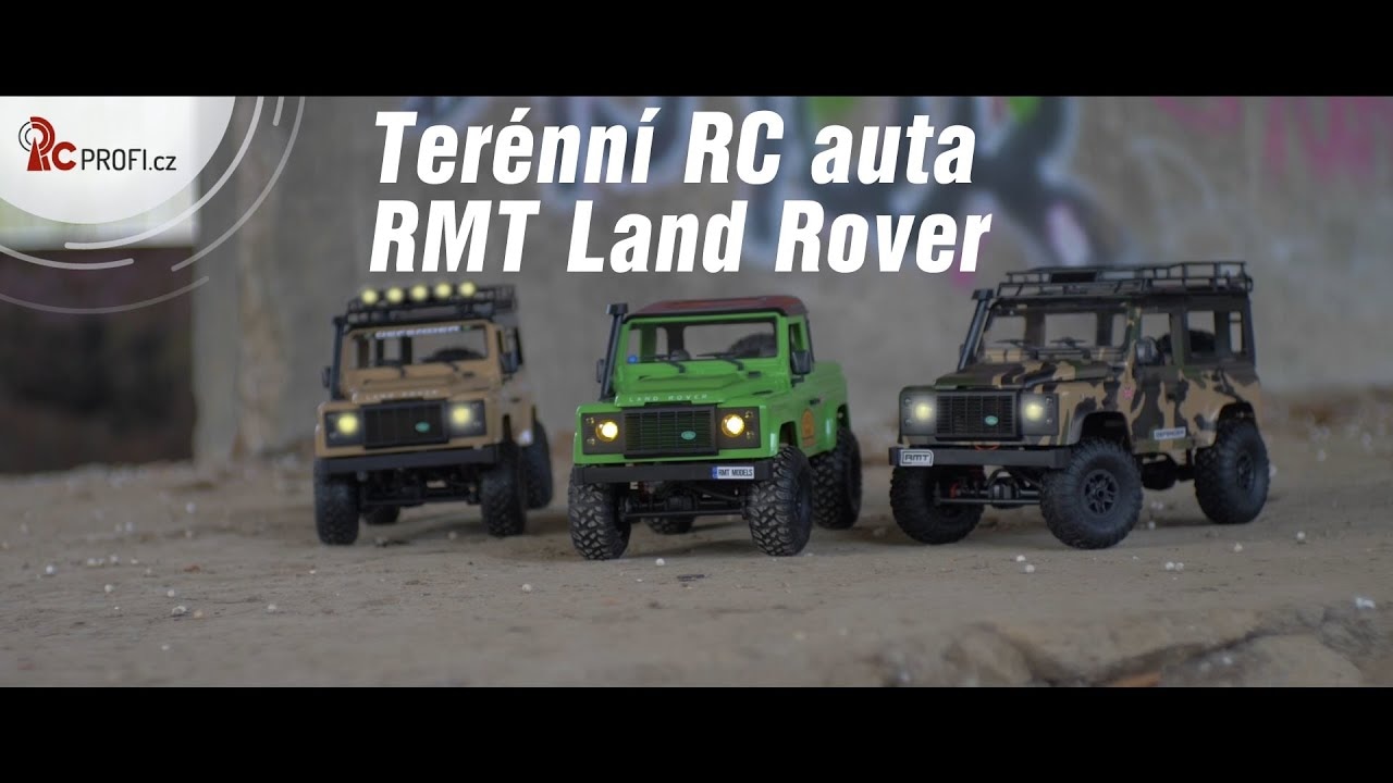 RC auto Land Rover Trail 1/12 RTR 4WD, kamufláž