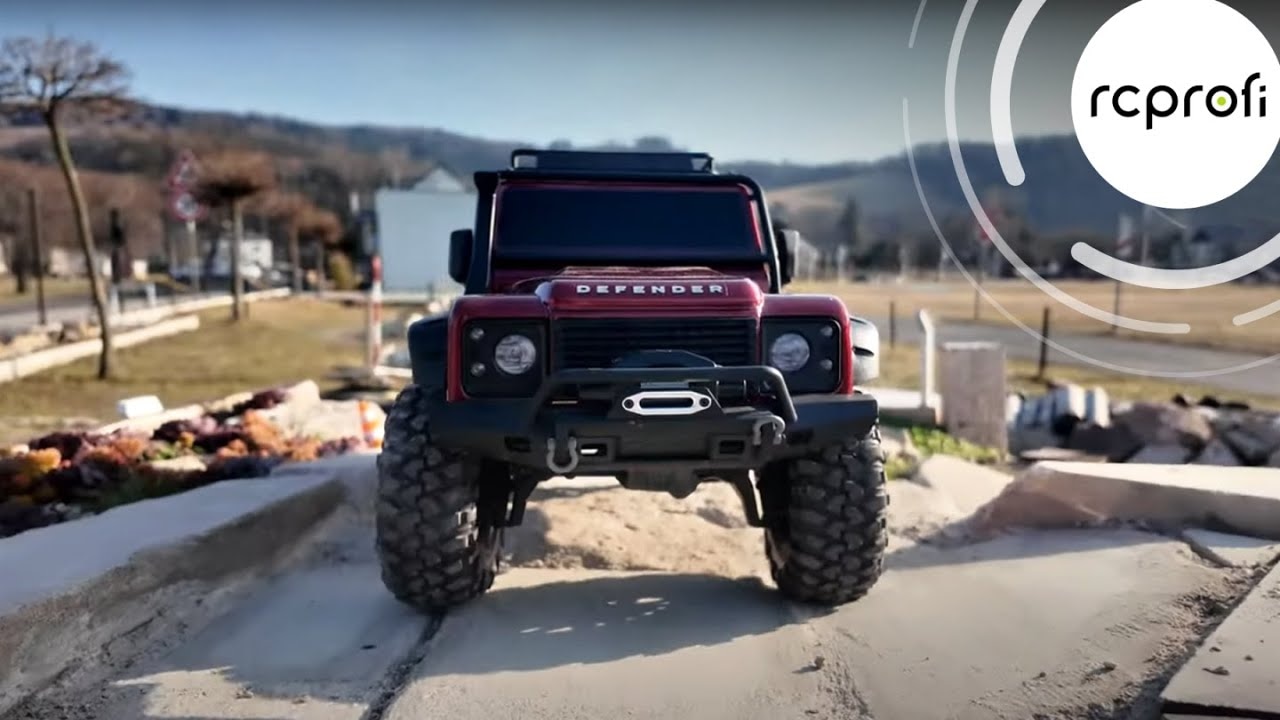 RC auto Traxxas TRX-4 Land Rover Defender 1:10 RTR, písková