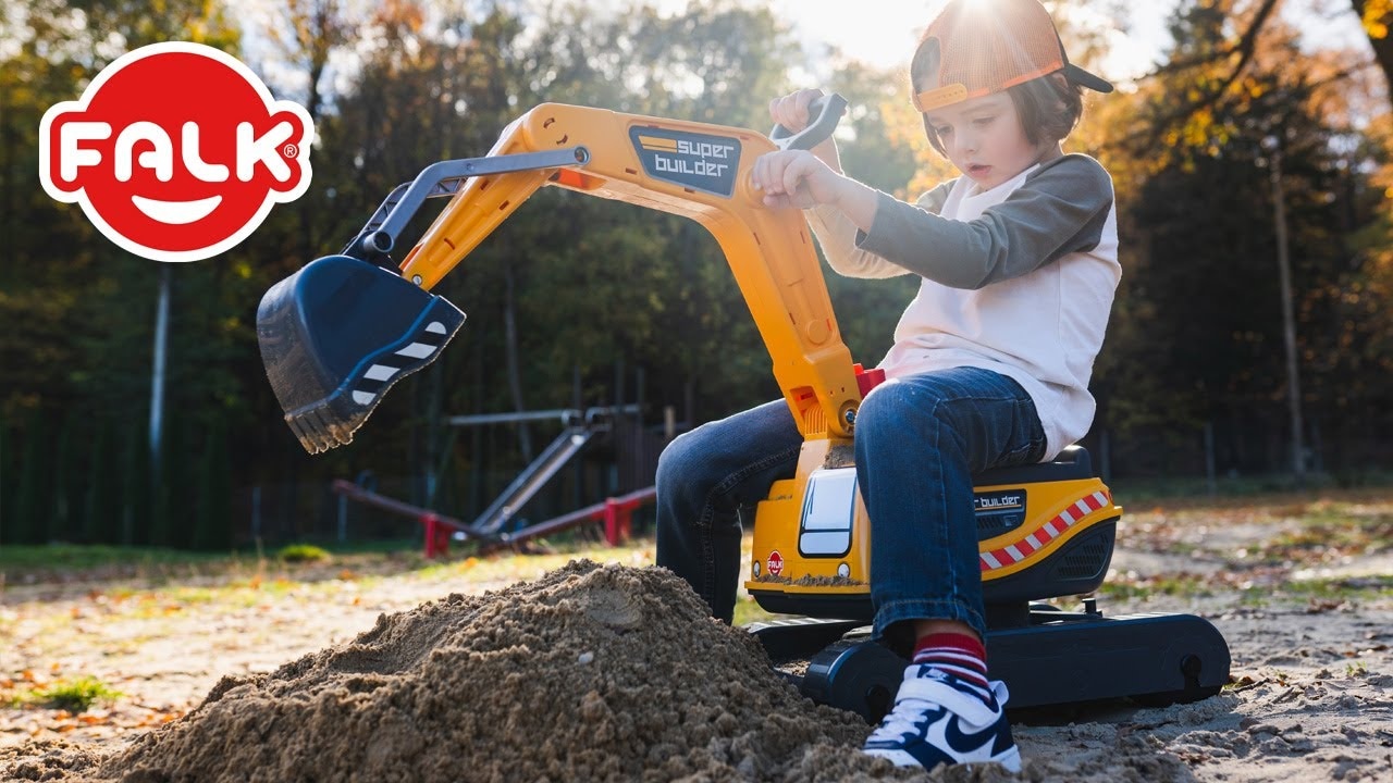 FALK - Dětské odrážedlo bagr