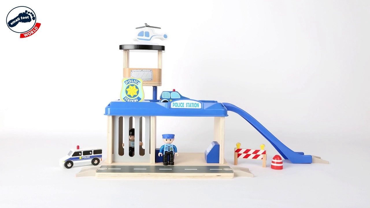 Small Foot Policejní stanice s příslušenstvím