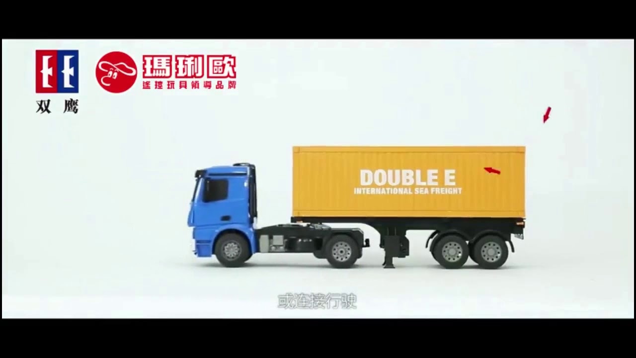 RC tahač Mercedes-Benz s kontejnerem 1:20