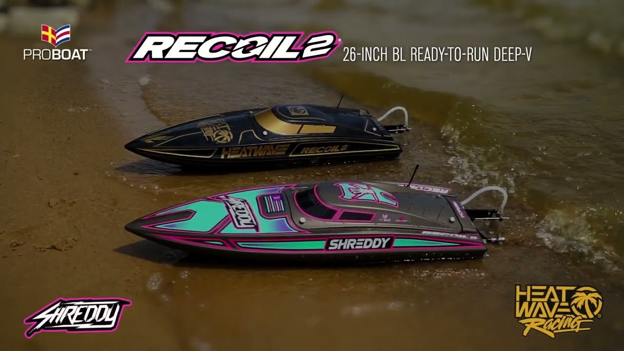 RC loď Proboat Recoil 2 V2 26" BL RTR Shreddy