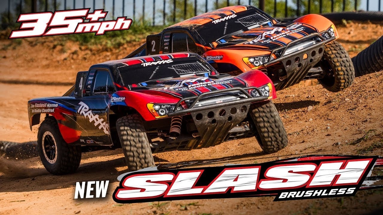 RC auto Traxxas Slash 1:10 BL-2s HD RTR, červená