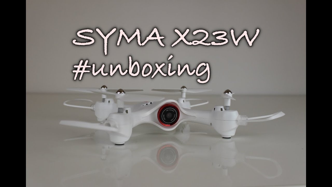 Dron Syma X23W, černá