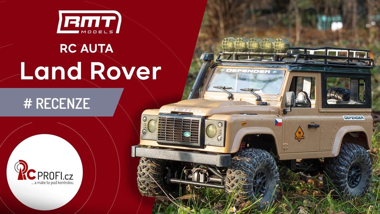 RC auto Land Rover Trail 1/12 RTR 4WD, kamufláž