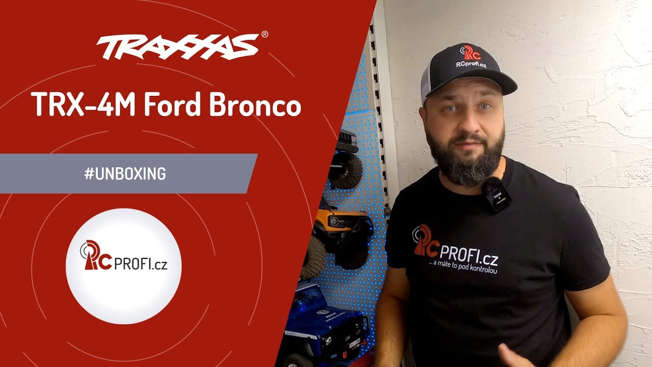 RC auto Traxxas TRX-4M Ford Bronco 2021 1:18 RTR, Area 51