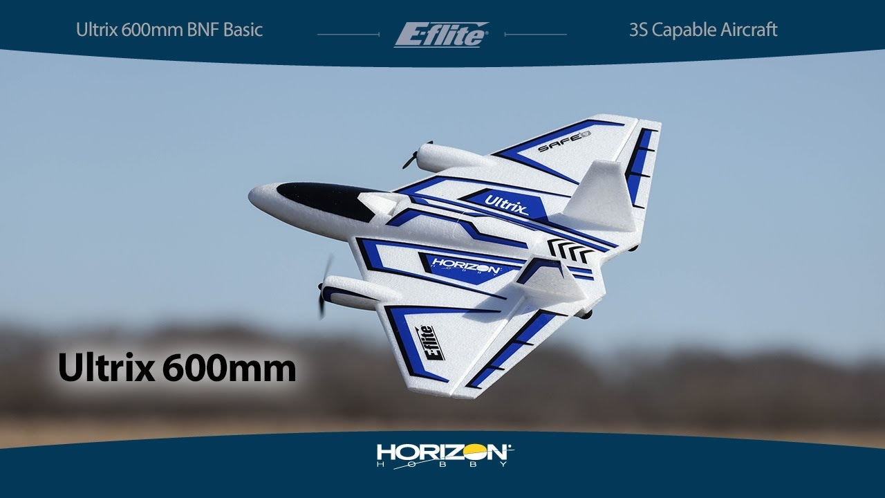 RC letadlo E-flite Ultrix 0.6m SAFE BNF Basic