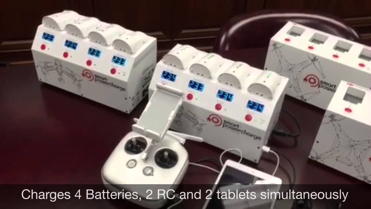 Nabíjecí stanice pro akumulátory Phantom 3 PROMO CENA 2015