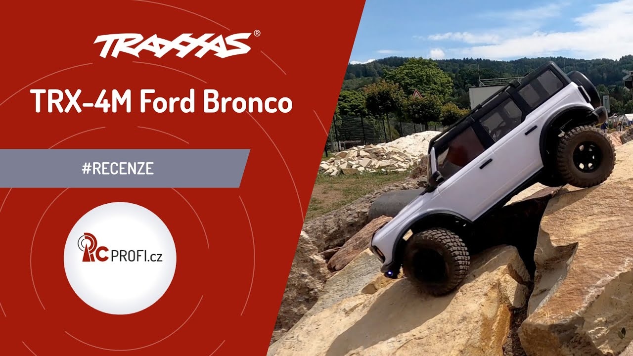 RC auto Traxxas TRX-4M Ford Bronco 2021 1:18 RTR, Area 51