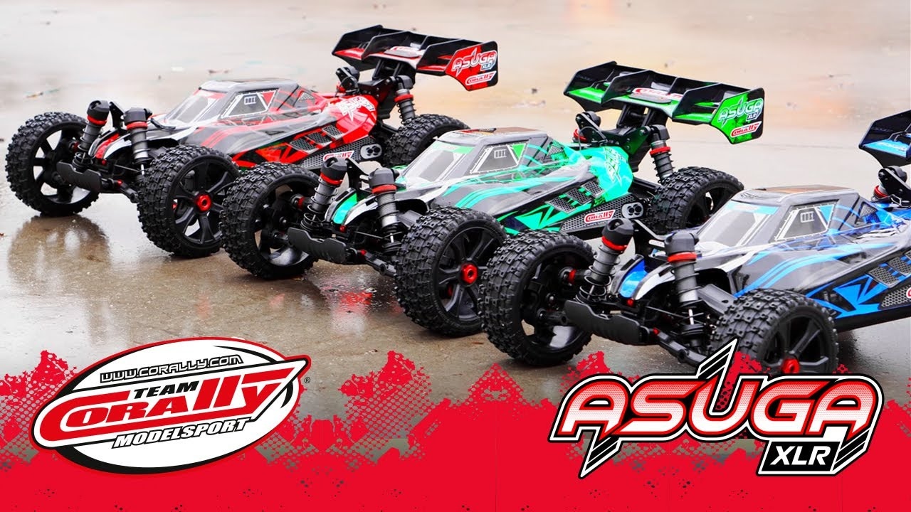 RC auto ASUGA XLR 6S - buggy 4WD - PRO Roller šasi, zelená