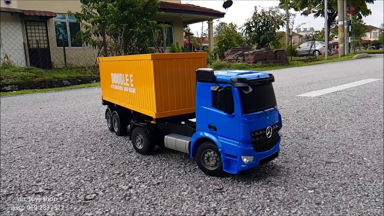 RC tahač Mercedes-Benz s kontejnerem 1:20