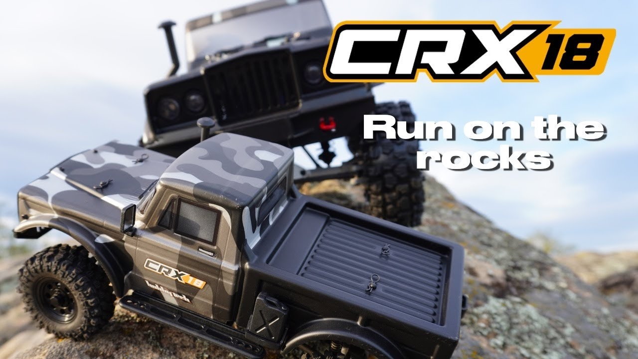 RC auto Hobbytech CRX18 Crawler 1/18, modrá
