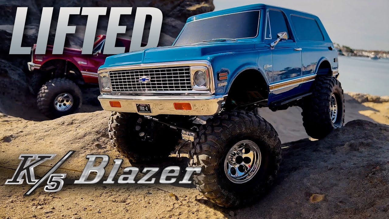 RC auto Traxxas TRX-4 Chevrolet Blazer 1972 1:10 TQi RTR, červená