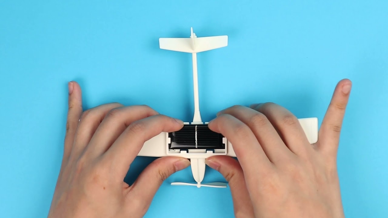 Solární stavebnice - Letadlo