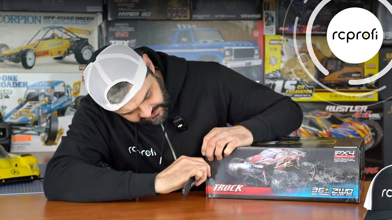 RC auto X9116 Challenger truggy inovovaná verze, červená