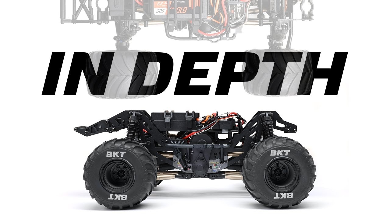 RC auto Losi Mini LMT 1:18 4WD RTR Megalodon