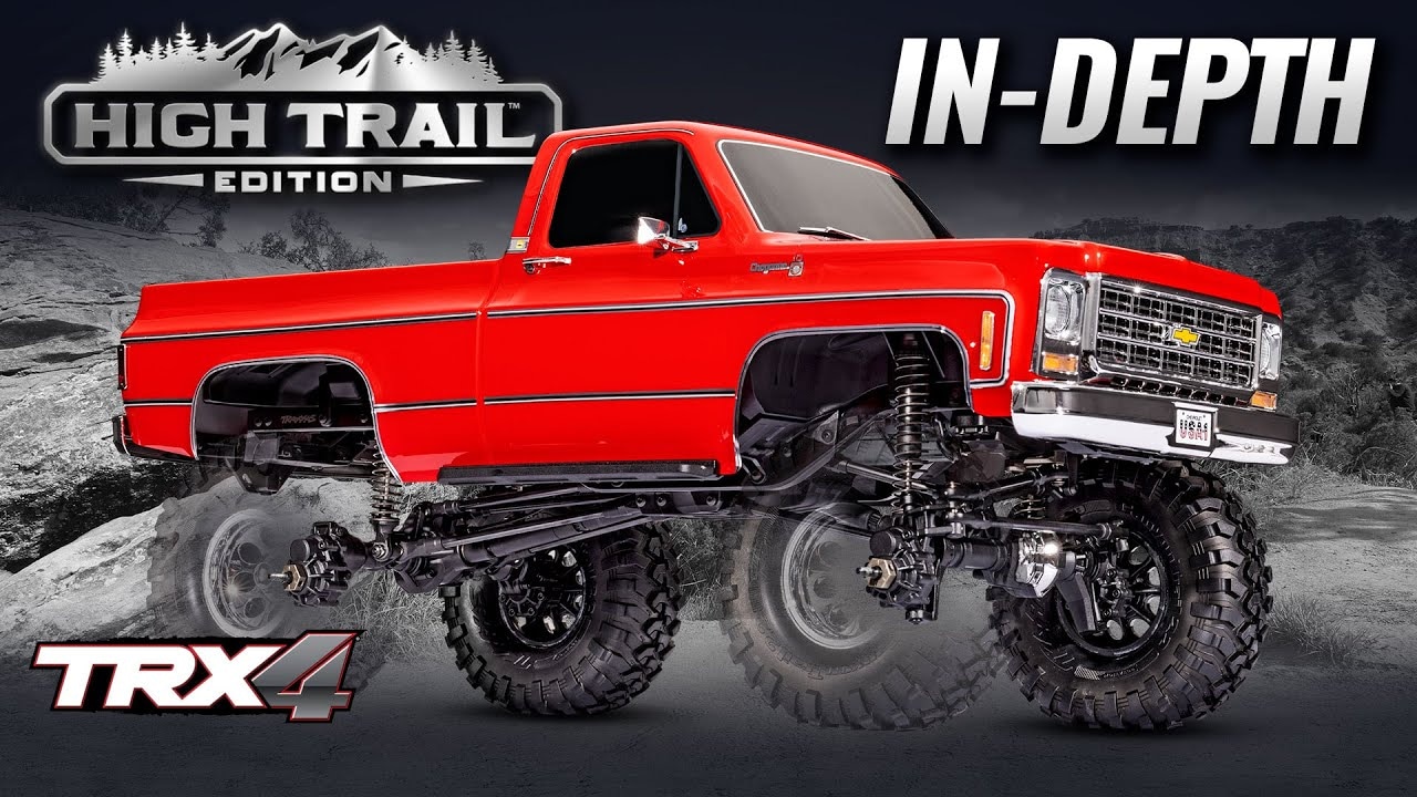 RC auto Traxxas TRX-4 Chevrolet K10 1979 TQi 1:10 RTR, černá