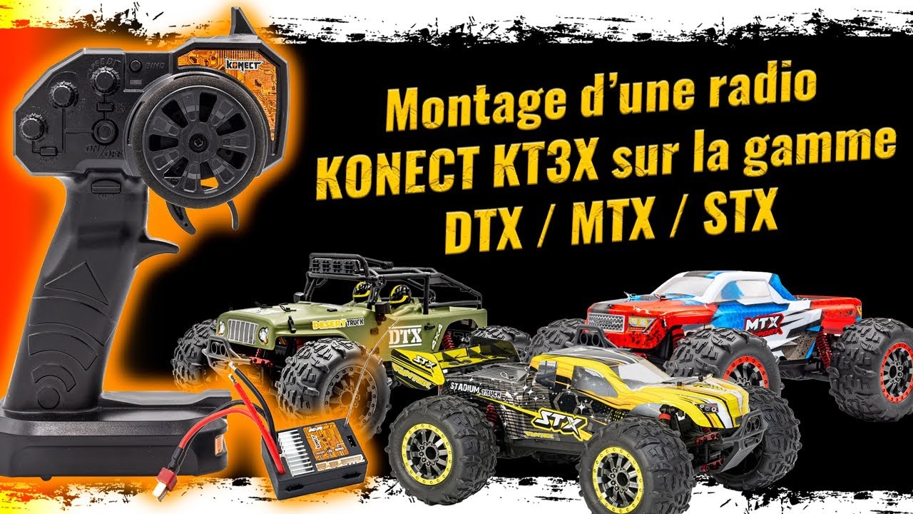 RC auto MTX elektro Offroad Truggy, růžovo/fialovo/modrá