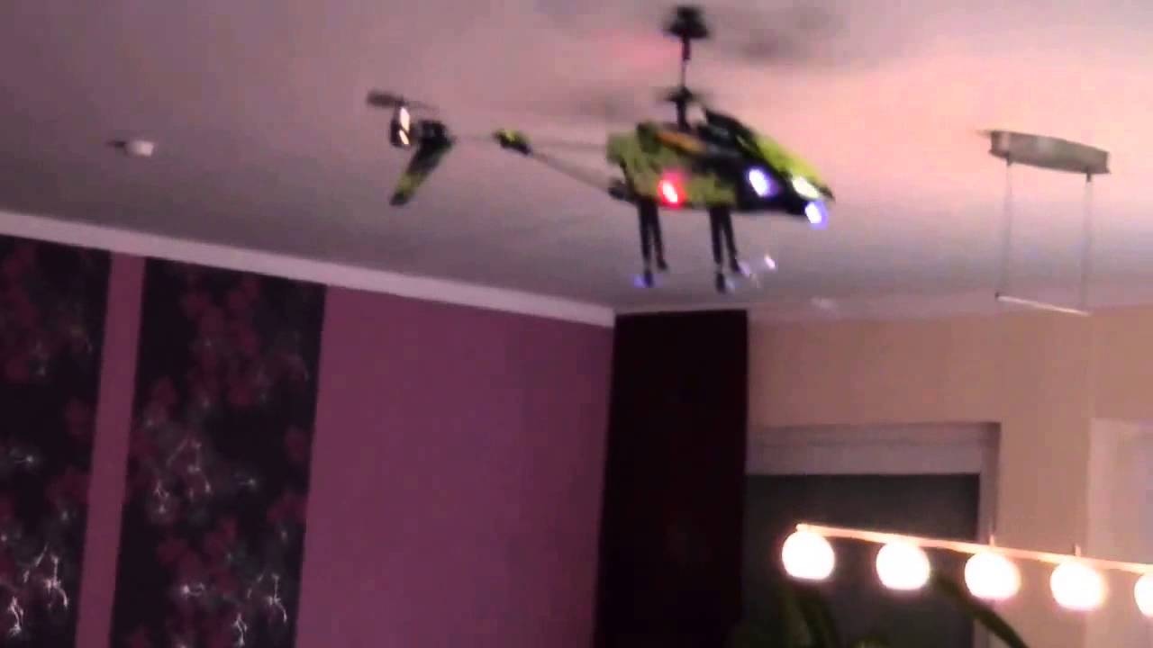 RC vrtulník WL Toys S929, červená