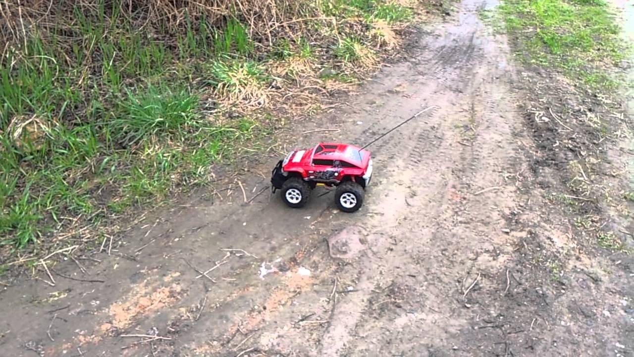 RC auto RAMPAGE Cross Country, červená