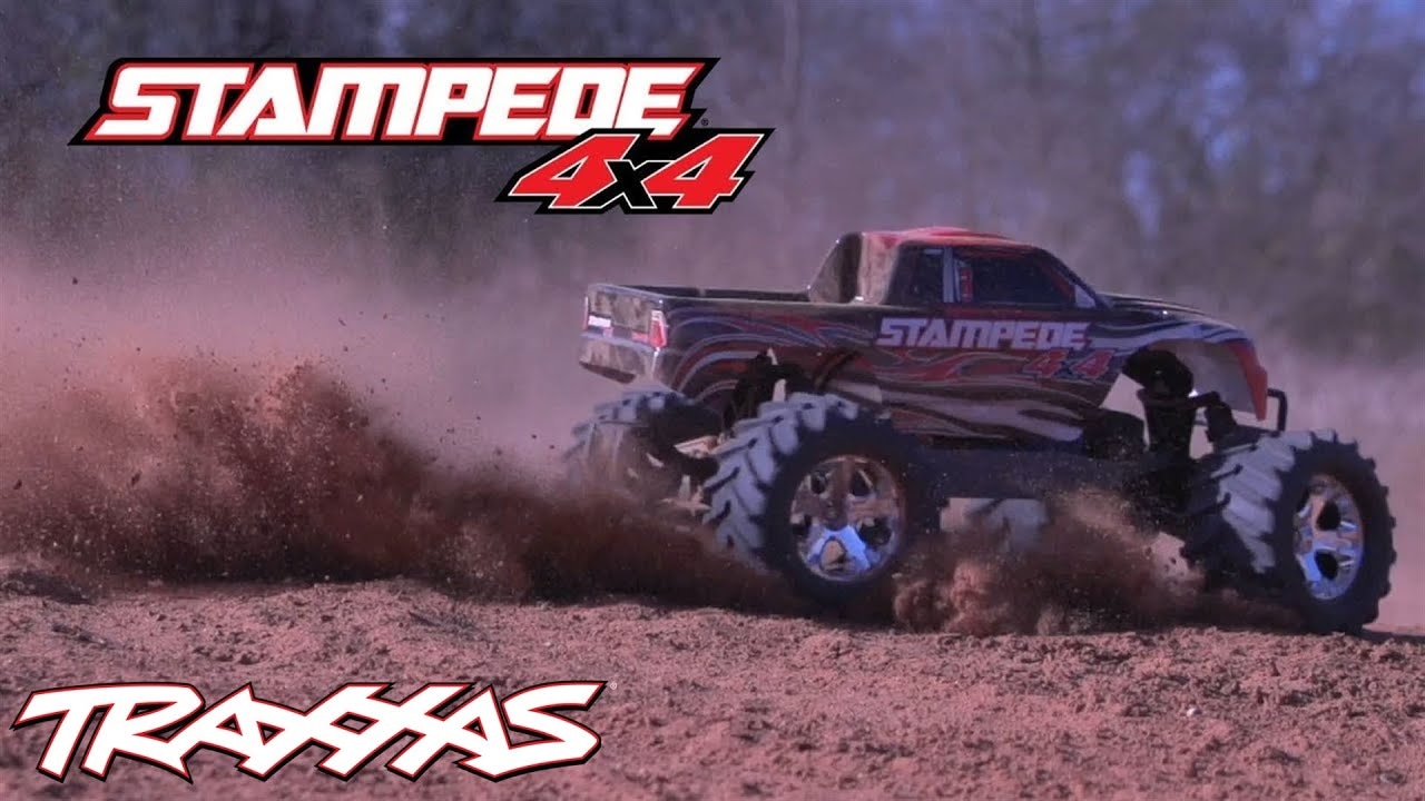 RC auto Traxxas Stampede 1:10 4WD RTR, šedá