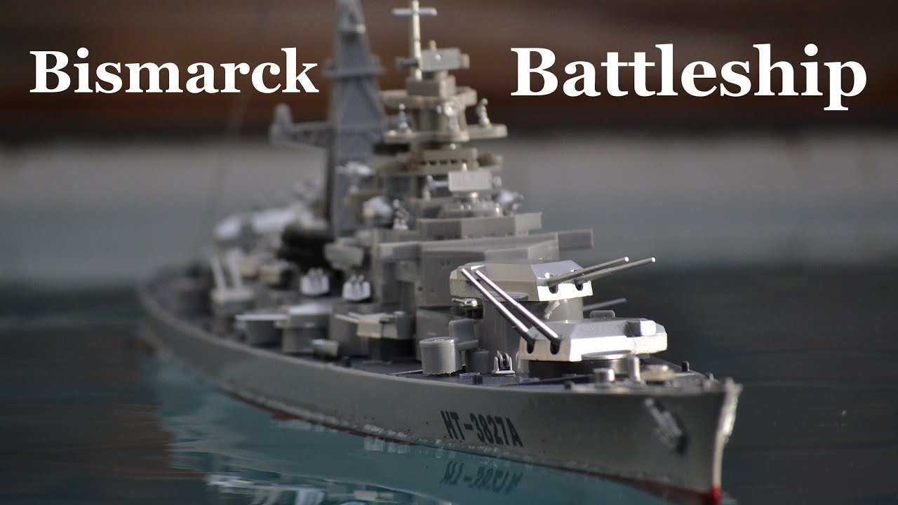 RC Bitevní loď German Bismarck 1/360